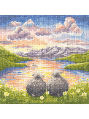 Bothy Threads Borduurpakket Lucy Pittaway - Love And Light - Bothy Threads Bothy Threads Borduurpakket Lucy Pittaway - Love And Light - Bothy Threads