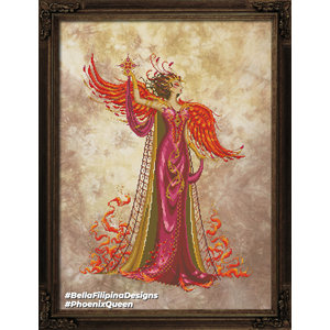 Bella Filipina Designs Borduurpatroon Phoenix Queen - Bella Filipina Designs