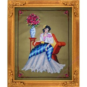 Bella Filipina Designs Borduurpatroon Portrait of Maria Clara - Bella Filipina Designs