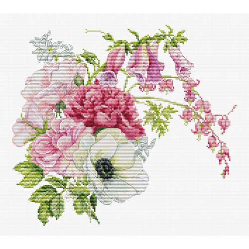 Luca-S Borduurpakket Spring Bouquet - Luca-S Luca-S Borduurpakket Spring Bouquet - Luca-S
