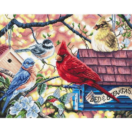 Leti Stitch Borduurpakket Springtime Songbirds - Leti Stitch Leti Stitch Borduurpakket Springtime Songbirds - Leti Stitch