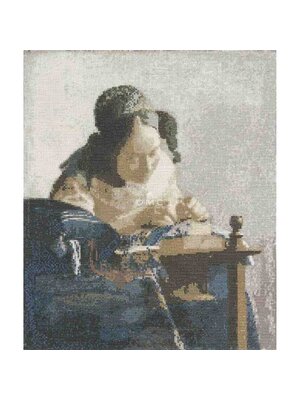 DMC Borduurpakket Museum Collectie - Kantwerkster - DMC