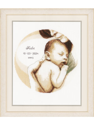 Vervaco Official Telpakket kit Mama met baby