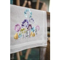 Loper kit Allium in blauw en paars