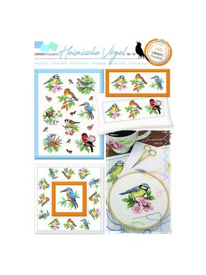 Lindner’s Kreuzstiche Patroon Lindner 147 - Inheemse Vogels