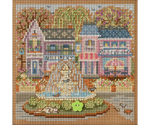 Mill Hill Spring Series Town Square MH14-2315 Cross Stitch Kit