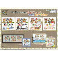 Borduurpatroon Halloween, Christmas & Birthday - Soda Stitch