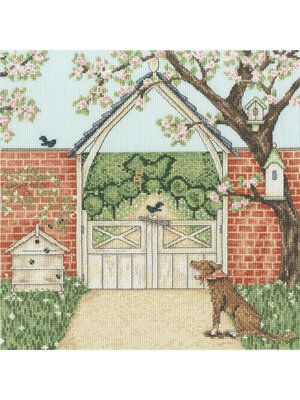 Bothy Threads Borduurpakket Sally Swannell - Lych Gate - Bothy Threads Bothy Threads Borduurpakket Sally Swannell - Lych Gate - Bothy Threads