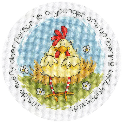 Bothy Threads Borduurpakket Margaret Sherry - Spring Chicken - Bothy Threads Bothy Threads Borduurpakket Margaret Sherry - Spring Chicken - Bothy Threads