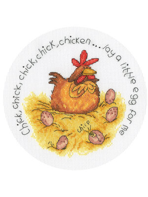 Bothy Threads Borduurpakket Margaret Sherry - Lay A Little Egg - Bothy Threads Bothy Threads Borduurpakket Margaret Sherry - Lay A Little Egg - Bothy Threads