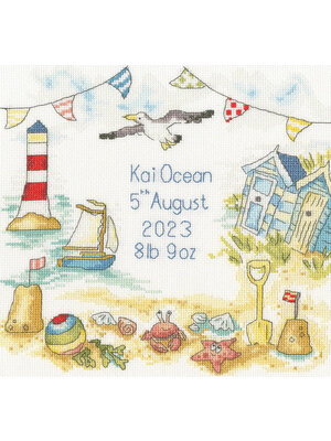 Bothy Threads Borduurpakket Kate Garrett - My First Holiday - Bothy Threads Bothy Threads Borduurpakket Kate Garrett - My First Holiday - Bothy Threads