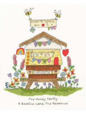 Bothy Threads Borduurpakket Eleanor Teasdale - Bee Home - Bothy Threads Bothy Threads Borduurpakket Eleanor Teasdale - Bee Home - Bothy Threads