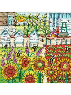 Heritage Crafts Borduurpakket Making Honey - Heritage Crafts Heritage Crafts Borduurpakket Making Honey - Heritage Crafts