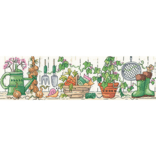 Heritage Crafts Borduurpakket Potting Shed - Heritage Crafts Heritage Crafts Borduurpakket Potting Shed - Heritage Crafts