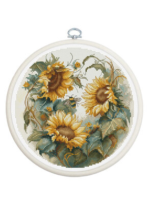 Luca-S Borduurpakket The Sunflower - Luca-S Luca-S Borduurpakket The Sunflower - Luca-S