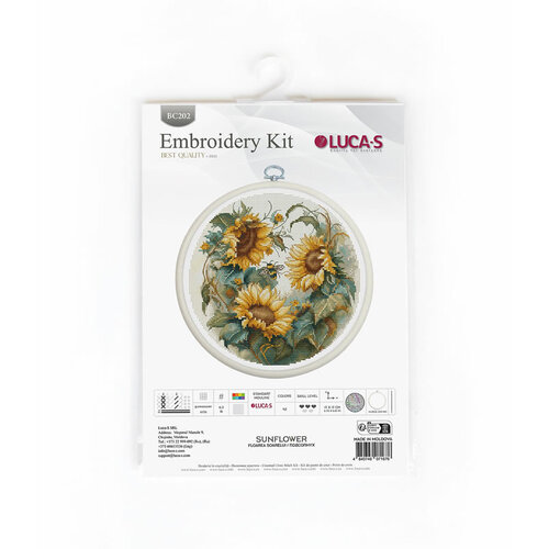 Luca-S Borduurpakket The Sunflower - Luca-S