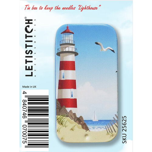 Leti Stitch Metallic Needlebox Lighthouse - Leti Stitch