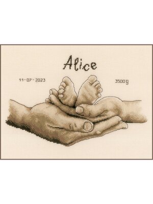 Vervaco Telpakket kit Handen en voeten Vervaco Telpakket kit Handen en voeten