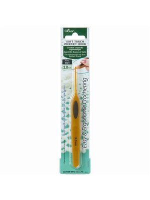 Clover Clover Soft Touch haaknaald - van 2 t/m 6 mm