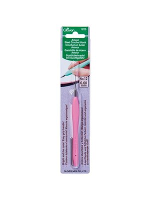 Clover Clover Amour Soft Touch haaknaald - van 0,6 t/m 15 mm