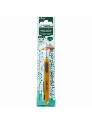 Clover Clover Soft Touch Ergonomische haaknaald - 0,5 t/m 1,75 mm