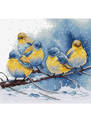 Luca-S Borduurpakket Eastern Bluebirds - LUCA-S