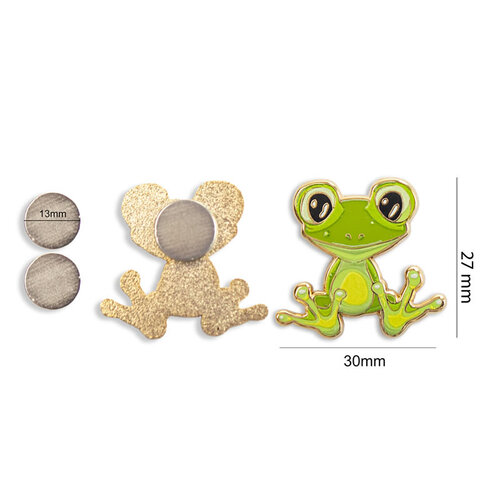 Luca-S  Magnetic Needle Minder - Frog - Luca-S