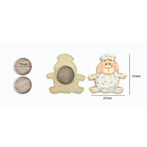 Luca-S  Magnetic Needle Minder - Sheep - Luca-S