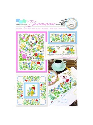 Lindner’s Kreuzstiche Patroon Lindner 149 - Bloemenzee