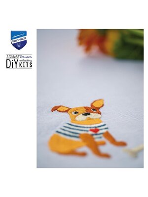 Vervaco Tafelkleed kit Hondjes