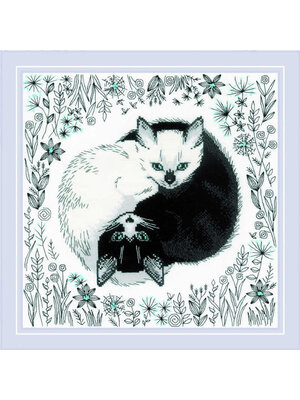 RIOLISf Borduurpakket Yin and Yang - RIOLIS RIOLISf Borduurpakket Yin and Yang - RIOLIS