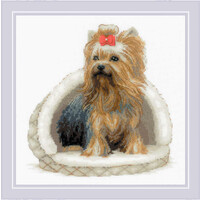 Borduurpakket Yorkshire Terrier - RIOLIS