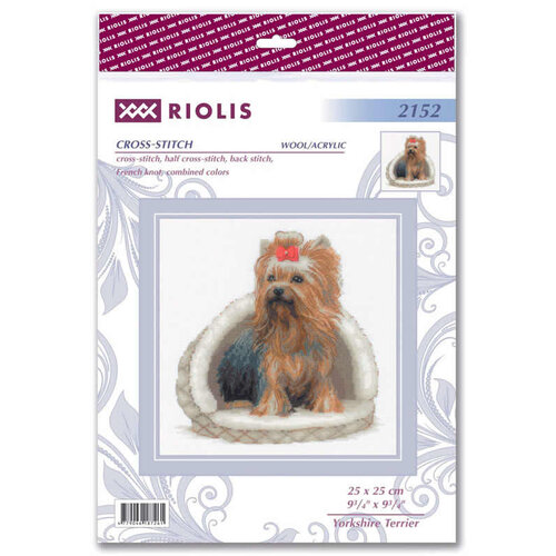 RIOLIS Borduurpakket Yorkshire Terrier - RIOLIS