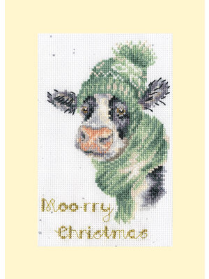Bothy Threads Borduurpakket Hannah Dale - Moo-rry Christmas - Bothy Threads