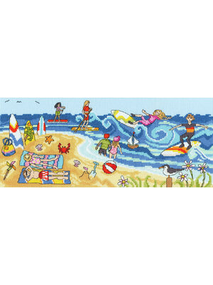 Bothy Threads Borduurpakket Julia Rigby - Seaside Fun - Bothy Threads