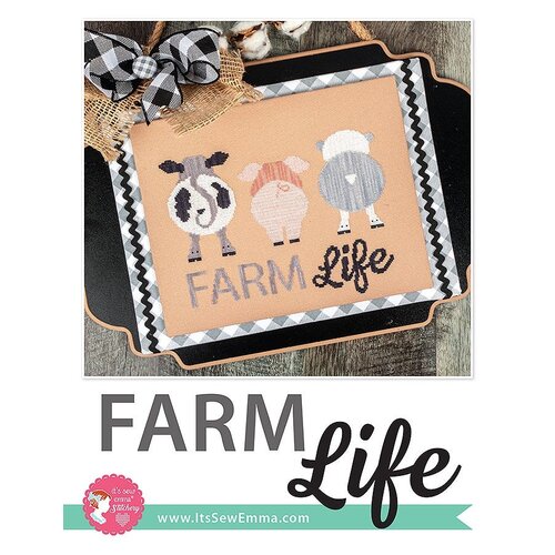 It's Sew Emma Borduurpatroon Farm Life - It's Sew Emma