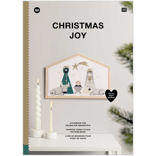 Rico Design Borduurboek Christmas Joy No. 182 Rico Design Borduurboek Christmas Joy No. 182