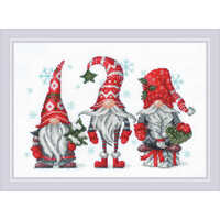 Borduurpakket Gnomes - RIOLIS