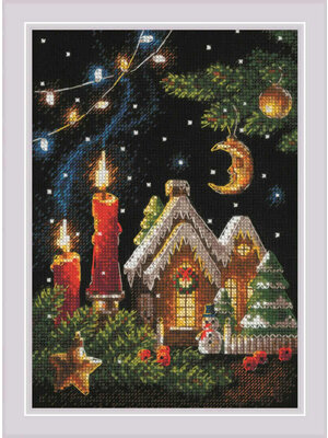 RIOLISf Borduurpakket Gingerbread Tale - RIOLIS RIOLISf Borduurpakket Gingerbread Tale - RIOLIS