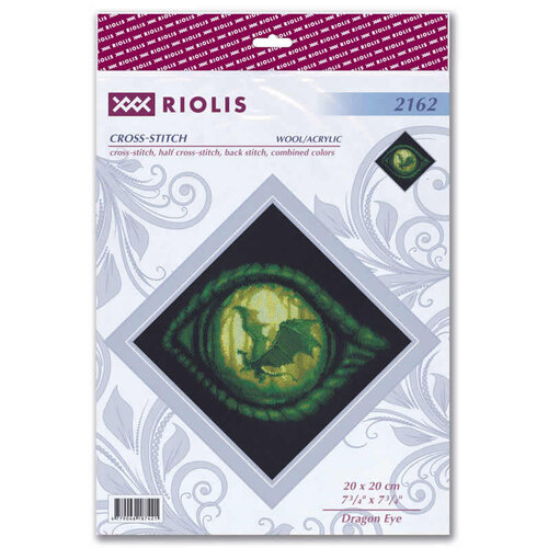 RIOLIS Borduurpakket Dragon Eye - RIOLIS