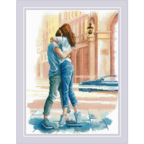 RIOLIS Borduurpakket Love Story - Passion - RIOLIS RIOLIS Borduurpakket Love Story - Passion - RIOLIS