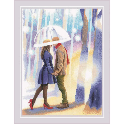RIOLIS Borduurpakket Love Story - Empathy - RIOLIS RIOLIS Borduurpakket Love Story - Empathy - RIOLIS