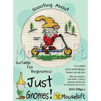 Borduurpakket Scooting About - Mouseloft