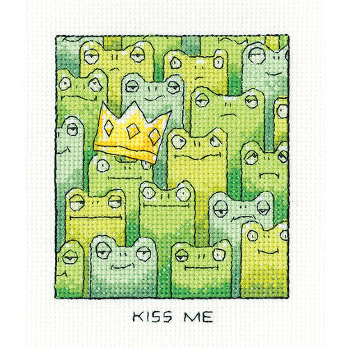 Heritage Crafts Borduurpakket Kiss Me - Heritage Crafts Heritage Crafts Borduurpakket Kiss Me - Heritage Crafts