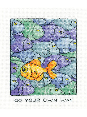 Heritage Crafts Borduurpakket Your Own Way - Heritage Crafts