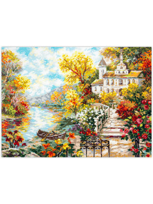 Magic Needle CI Borduurpakket Riverside House - Magic Needle