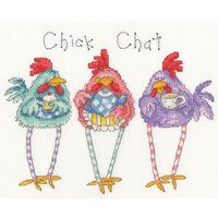 Borduurpakket Margaret Sherry - Chick Chat - Bothy Threads