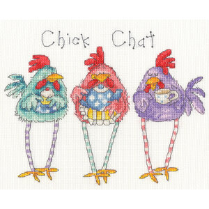 Bothy Threads Borduurpakket Margaret Sherry - Chick Chat - Bothy Threads
