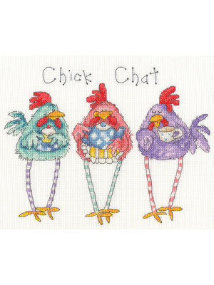 Bothy Threads Borduurpakket Margaret Sherry - Chick Chat - Bothy Threads