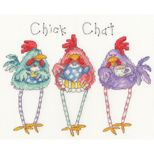 Bothy Threads Borduurpakket Margaret Sherry - Chick Chat - Bothy Threads